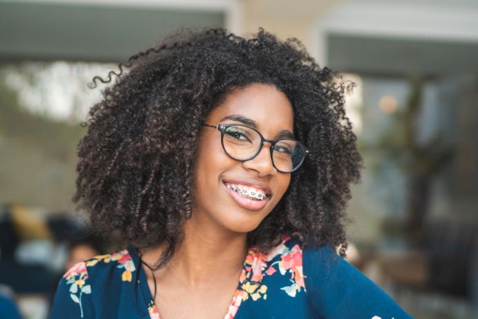 Girl with Braces